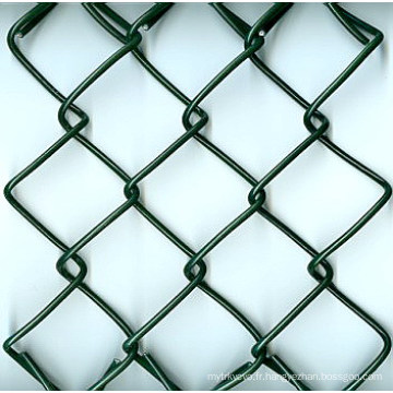 Clôture de liaison en chaîne (fil GI et fil revêtu de PVC)
